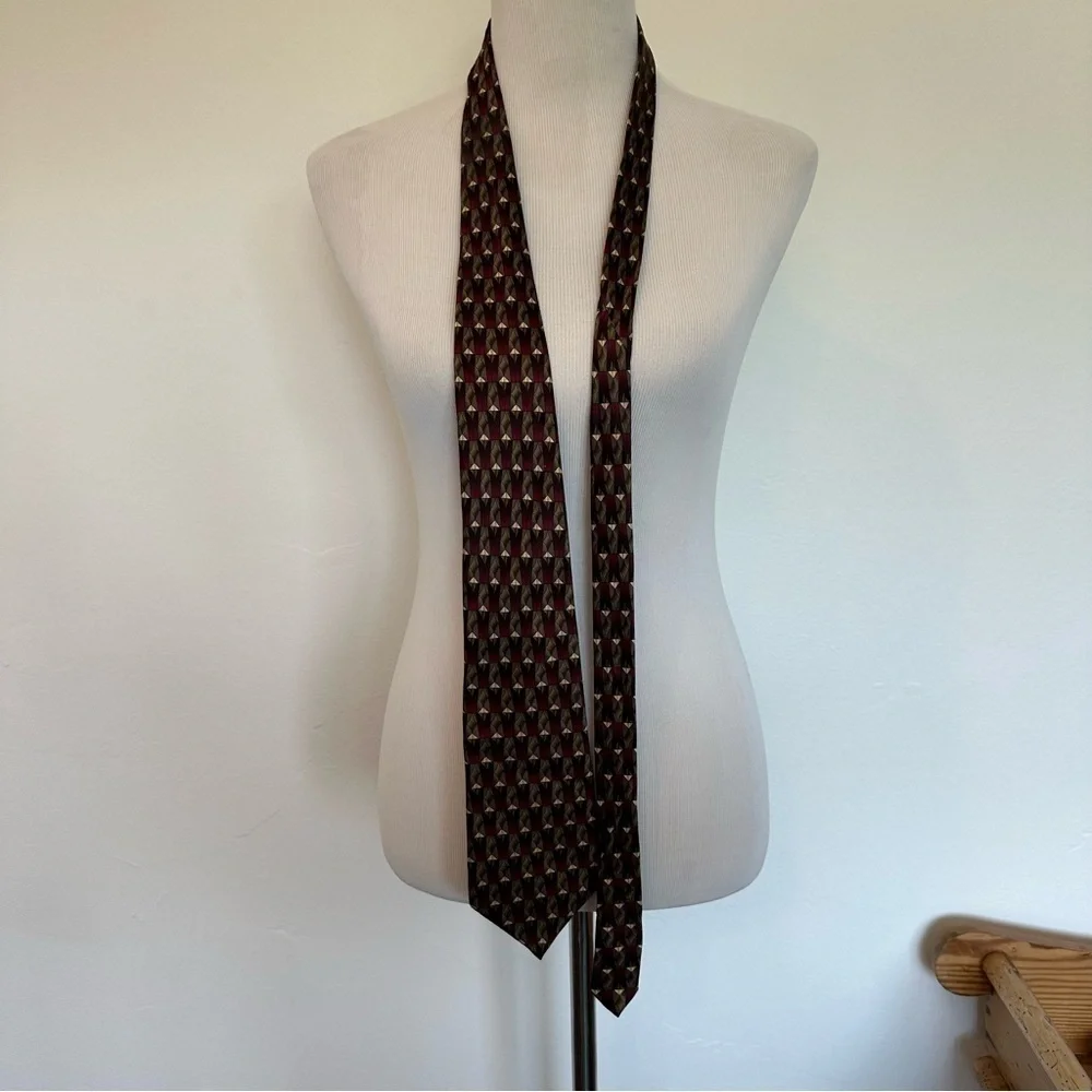 Bundle of two mens silk ties